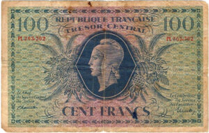 100 francs Marianne type 1943