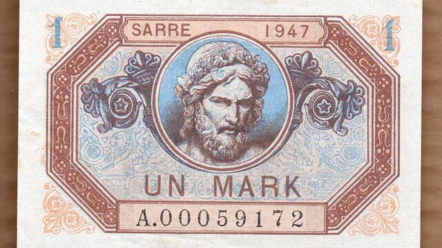 1 Mark Sarre type 1947