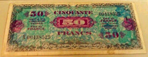 50 francs France type 1945