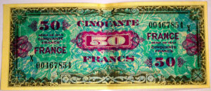 50 francs France type 1945