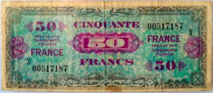 50 francs France type 1945