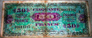 50 francs France type 1945