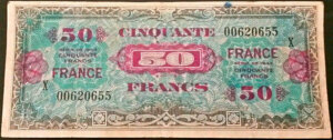 50 francs France type 1945