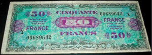 50 francs France type 1945