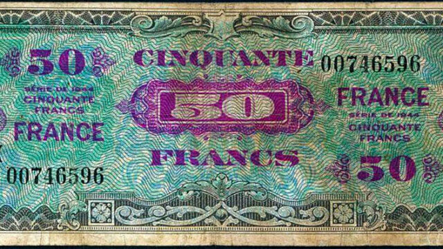 50 francs France type 1945