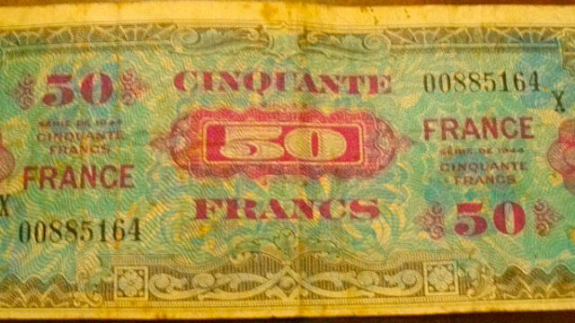 50 francs France type 1945