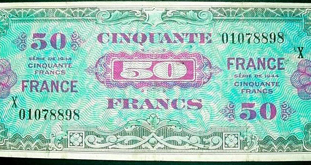 50 francs France type 1945