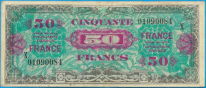 50 francs France type 1945