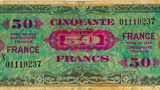 50 francs France type 1945