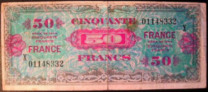 50 francs France type 1945