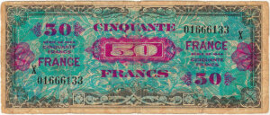 50 francs France type 1945