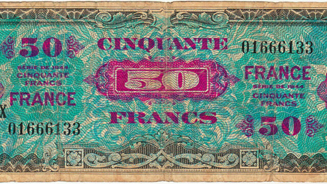 50 francs France type 1945