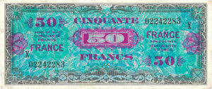 50 francs France type 1945