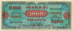 1000 francs France type 1945