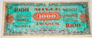 1000 francs France type 1945