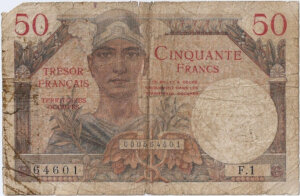 50 francs Trésor Français type 1947