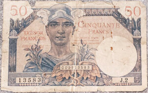 50 francs Trésor Français type 1947