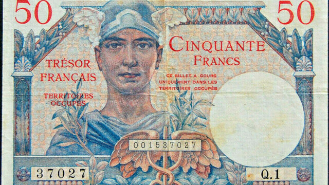 50 francs Trésor Français type 1947