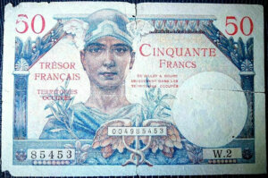 50 francs Trésor Français type 1947