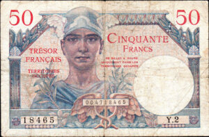 50 francs Trésor Français type 1947