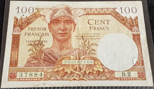 100 francs Trésor Français type 1947