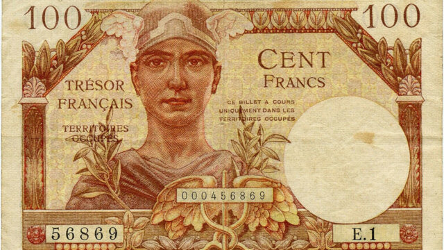 100 francs Trésor Français type 1947