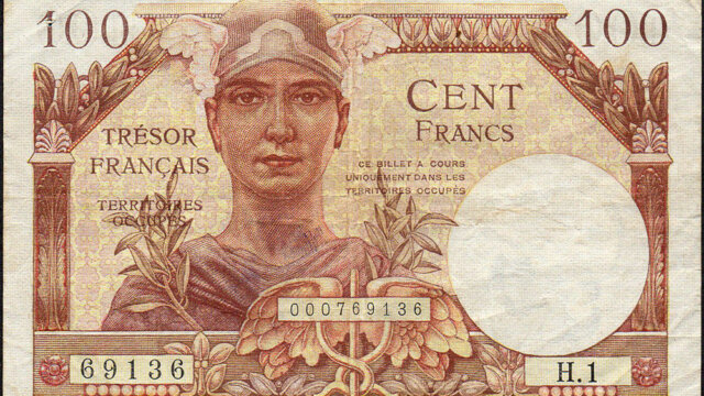 100 francs Trésor Français type 1947