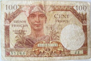 100 francs Trésor Français type 1947