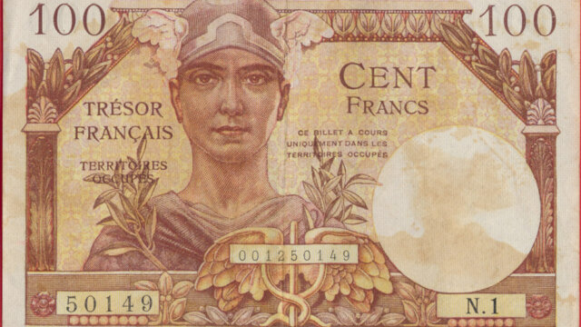 100 francs Trésor Français type 1947