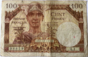 100 francs Trésor Français type 1947