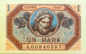 1 Mark Sarre type 1947