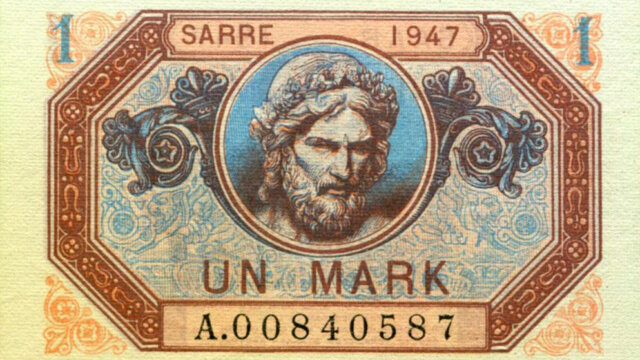 1 Mark Sarre type 1947