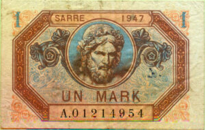 1 Mark Sarre type 1947