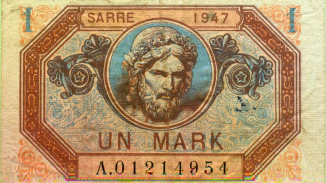 1 Mark Sarre type 1947