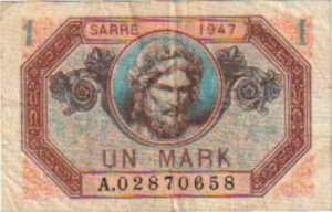 1 Mark Sarre type 1947