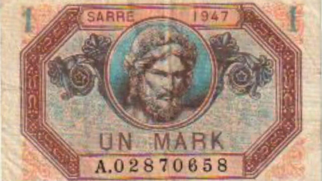 1 Mark Sarre type 1947