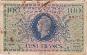 100 francs Marianne type 1943