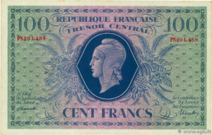 100 francs Marianne type 1943