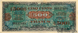 500 francs Drapeau type 1944