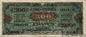 500 francs Drapeau type 1944