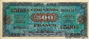 500 francs Drapeau type 1944