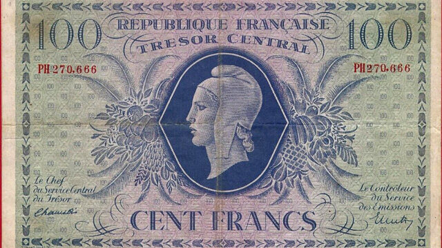 100 francs Marianne type 1943