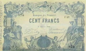 100 francs type 1862