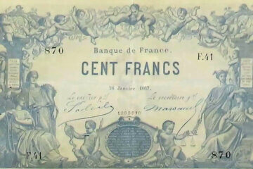 100 francs type 1862