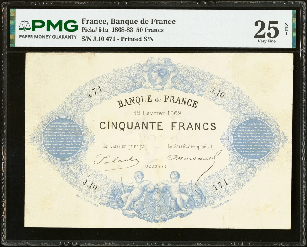 BiFyc, les billets rares du XIXe