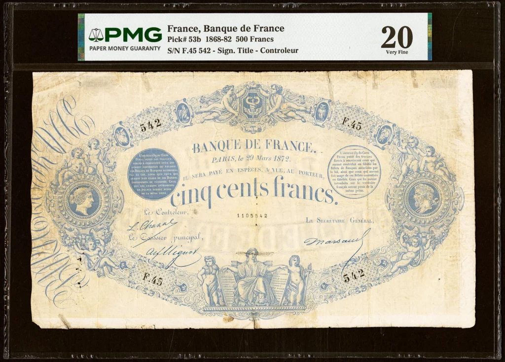 BiFyc, les billets rares de la Banque de France